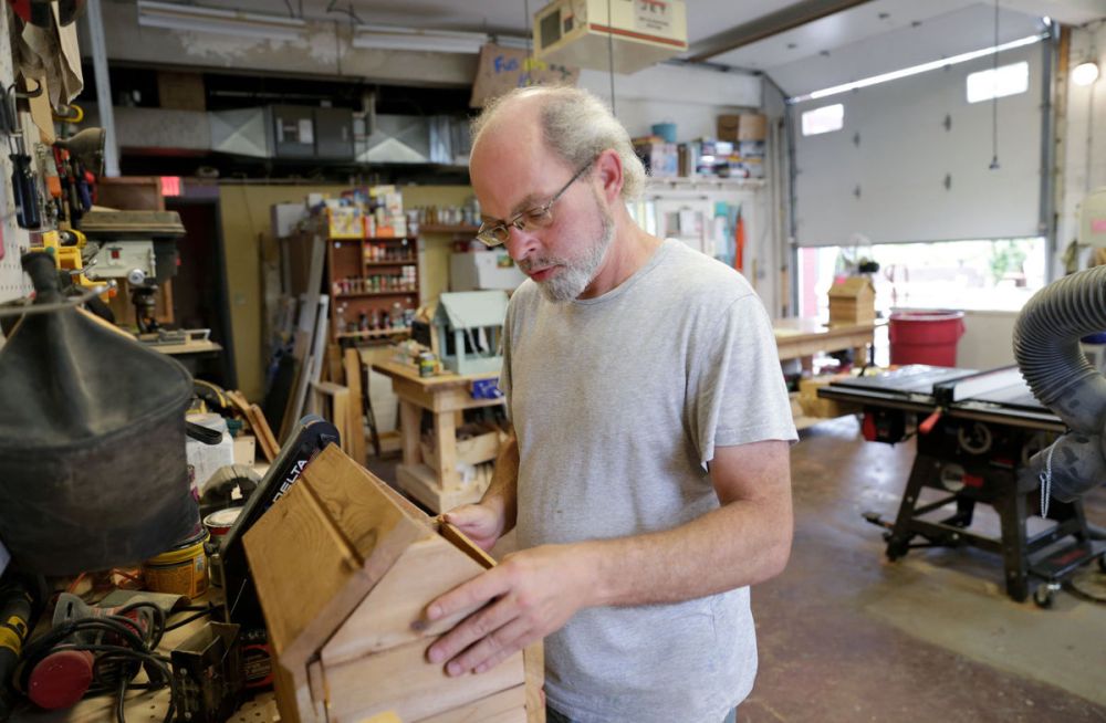 Me building Donation boxes