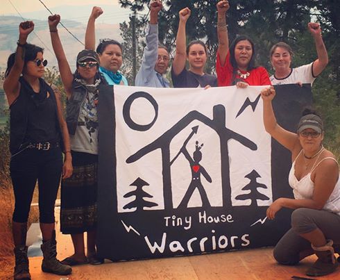 Secwepemc tiny house warriors 1
